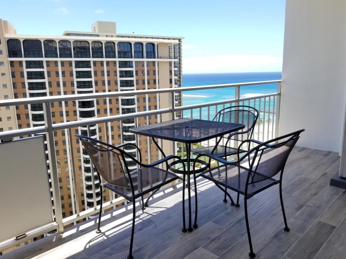 הונולולו Ilikai Tower One Bedroom Lagoon View Waikiki Condos With Lanai & Free Wifi חדר תמונה