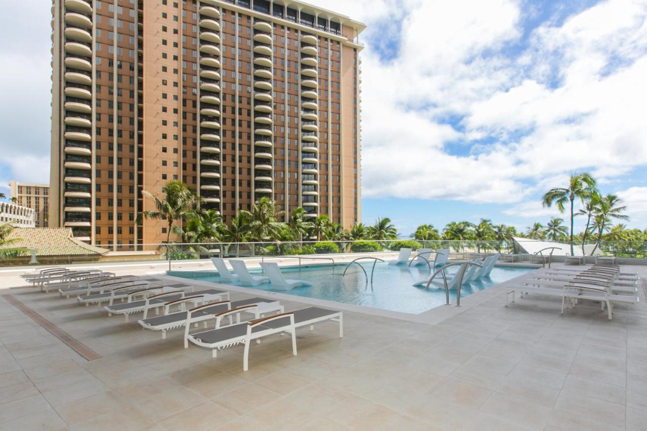הונולולו Ilikai Tower One Bedroom Lagoon View Waikiki Condos With Lanai & Free Wifi חדר תמונה