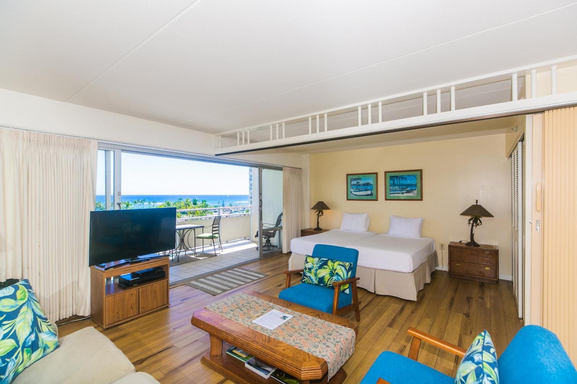הונולולו Ilikai Tower One Bedroom Lagoon View Waikiki Condos With Lanai & Free Wifi חדר תמונה