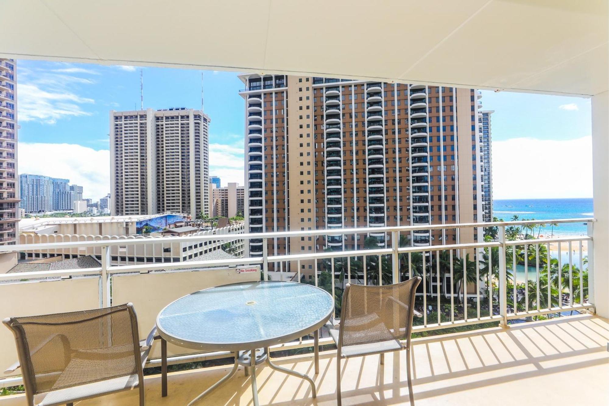 הונולולו Ilikai Tower One Bedroom Lagoon View Waikiki Condos With Lanai & Free Wifi חדר תמונה