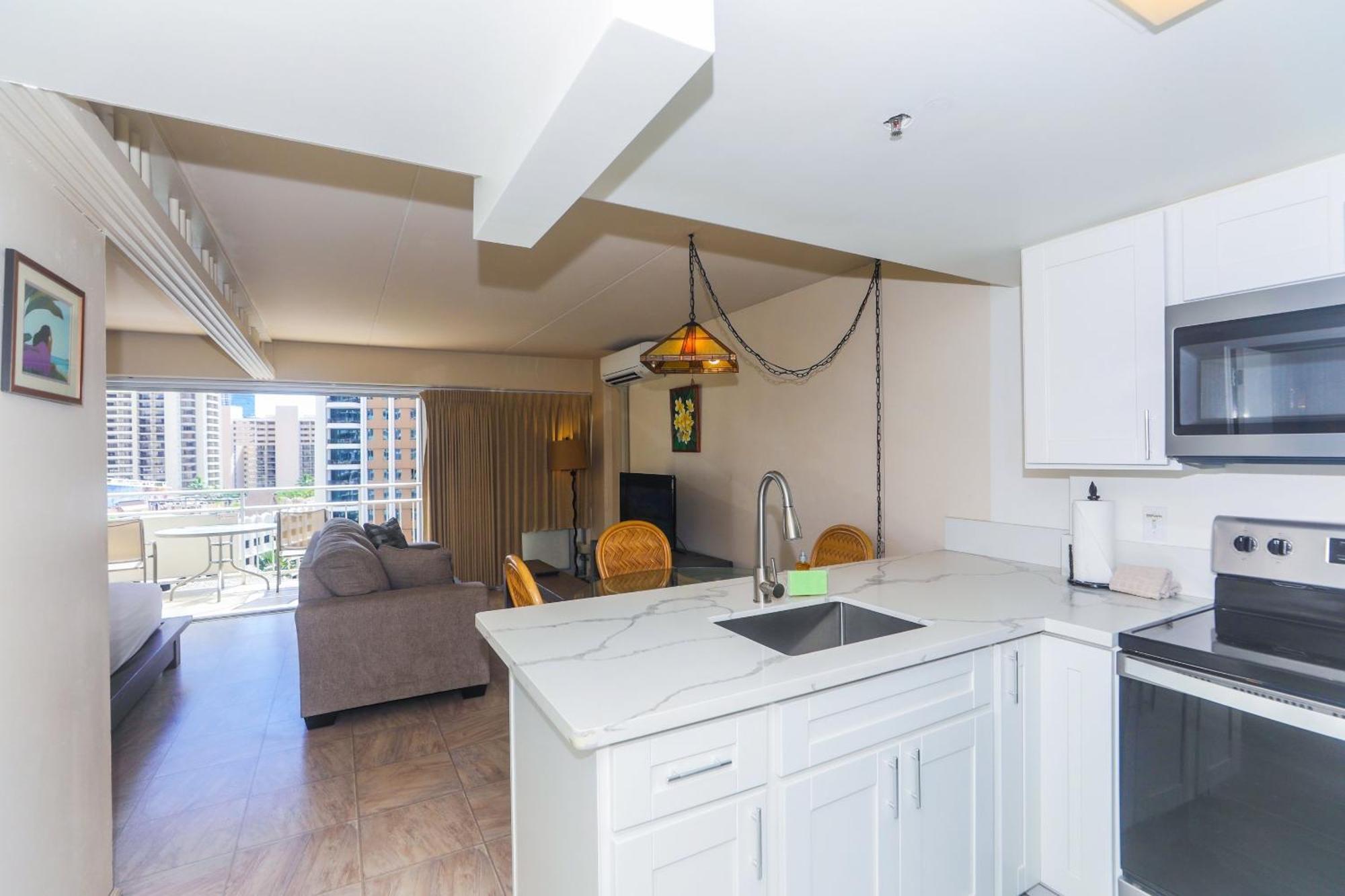 הונולולו Ilikai Tower One Bedroom Lagoon View Waikiki Condos With Lanai & Free Wifi חדר תמונה